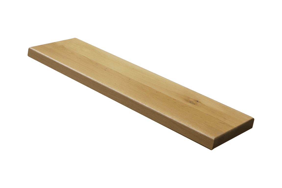 Eiken traptreden op maat (2-laags)